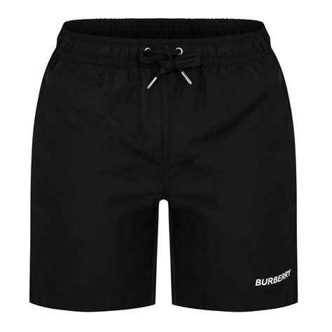 burberry swim shorts black